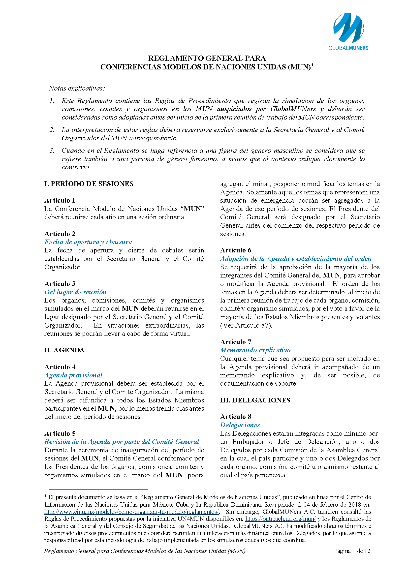 11_Reglamento General para las Conferencias Modelos de Naciones Unidas_Página_01